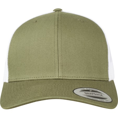 Gorra trucker retro bicolor