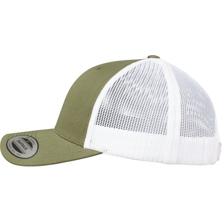 Gorra trucker retro bicolor