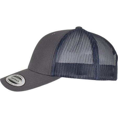 Gorra trucker retro bicolor