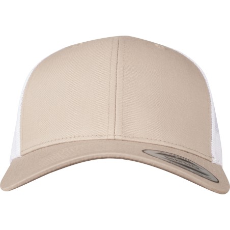 Two-tone retro trucker cap