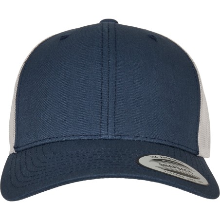 Two-tone retro trucker cap