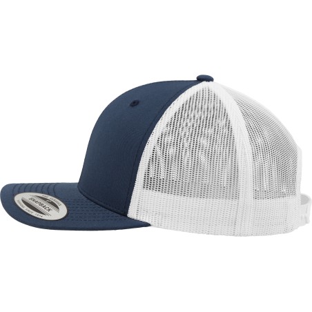 Two-tone retro trucker cap