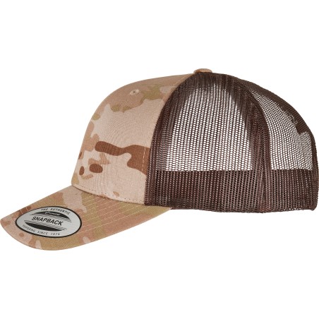 Retro Multicam trucker cap