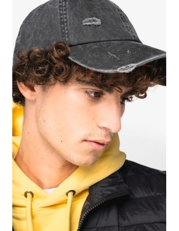 Gorra ecorresponsable efecto desgastado unisex