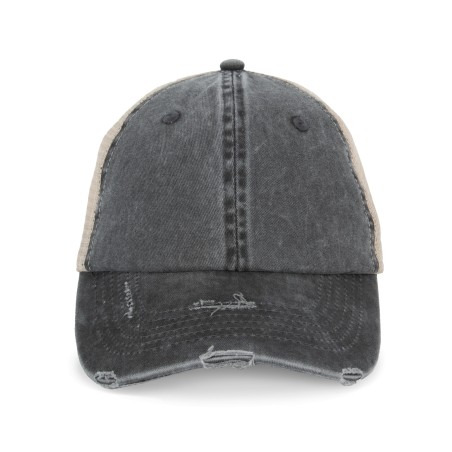 Gorra trucker ecorresponsable efecto desgastado unisex
