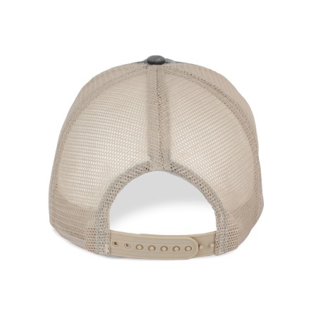 Eco-friendly unisex ripped effect trucker cap