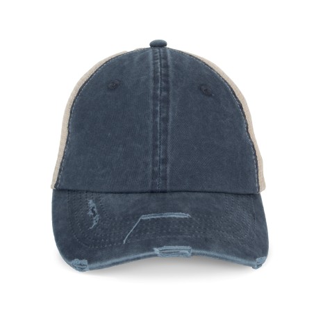 Gorra trucker ecorresponsable efecto desgastado unisex