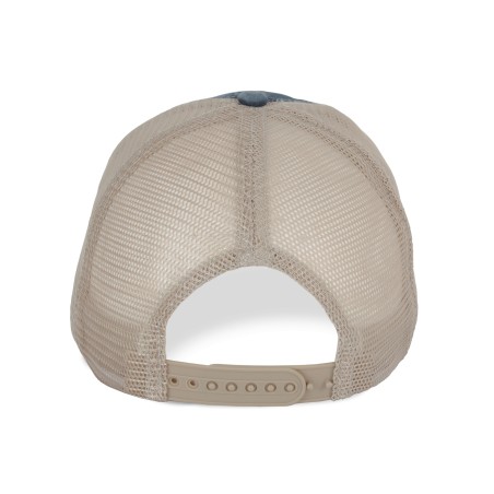 Eco-friendly unisex ripped effect trucker cap