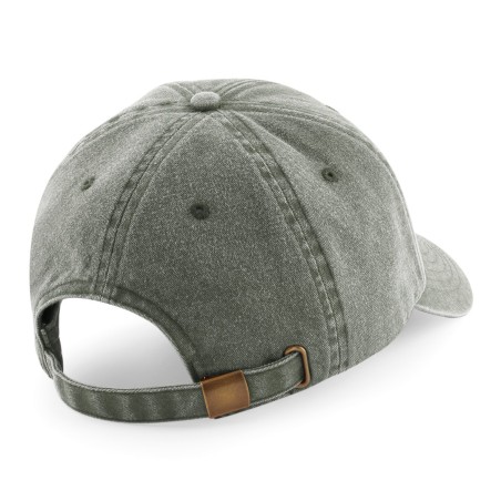 Low-profile vintage cap