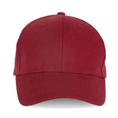 6 panel cap in organic cotton