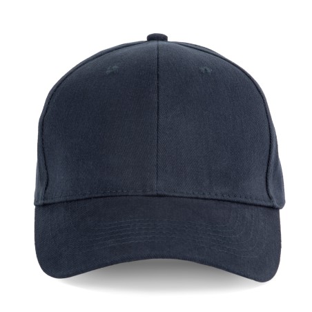 6 panel cap in organic cotton