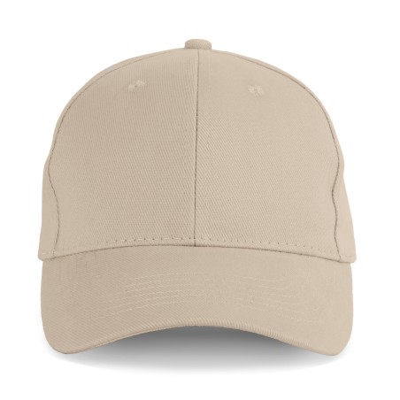 6 panel cap in organic cotton