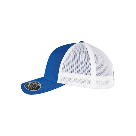 Gorra de rejilla bicolor