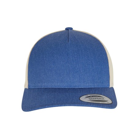 Two-tone retro trucker cap