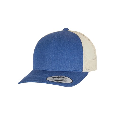 Two-tone retro trucker cap