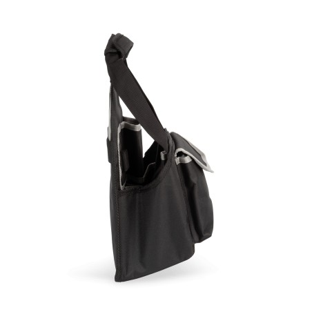 Tool bag suitable for portable ladders