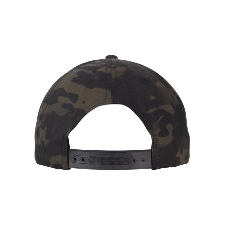 Classic snapback multicam cap