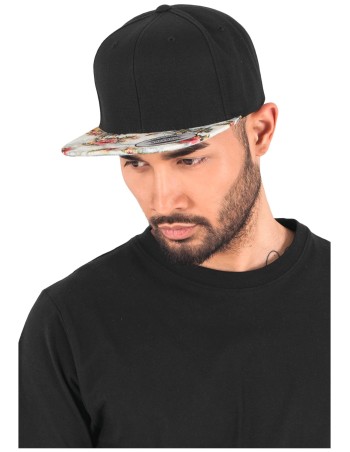 Gorra floral snapback