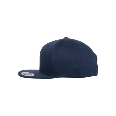 Organic cotton snapback cap
