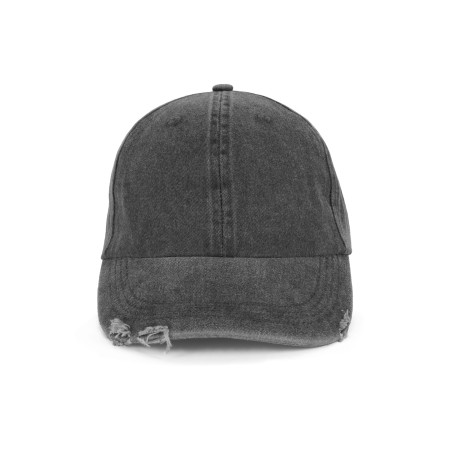 Destroyed washed cap
