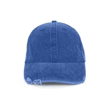 Destroyed washed cap
