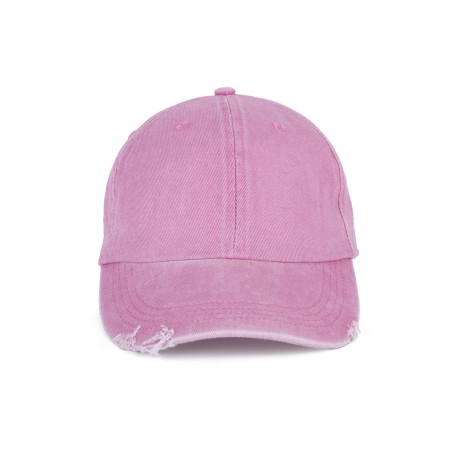Destroyed washed cap