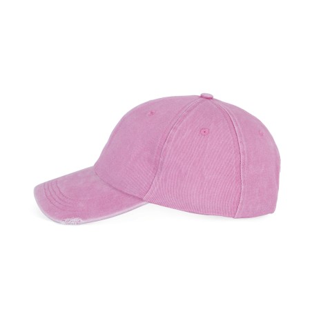 Destroyed washed cap