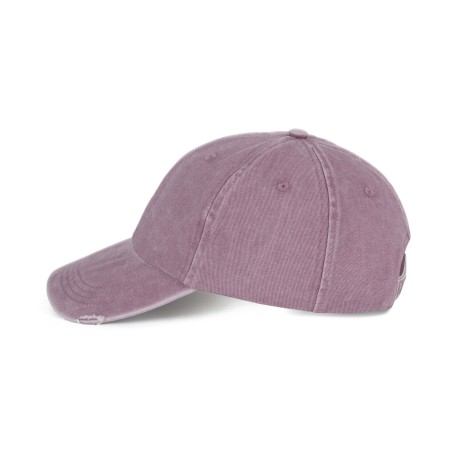 Destroyed washed cap