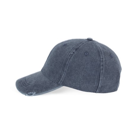 Destroyed washed cap