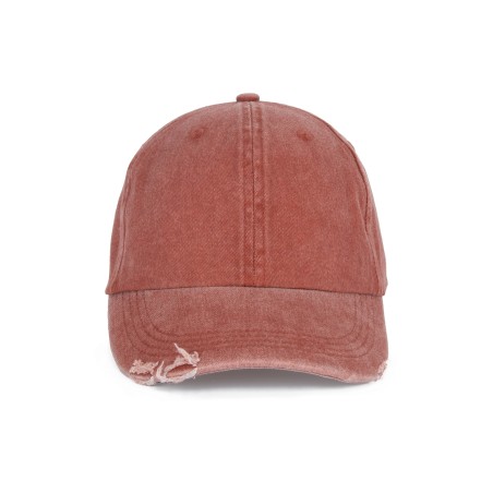 Gorra vintage efecto desgastado - 6 paneles
