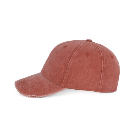 Destroyed washed cap