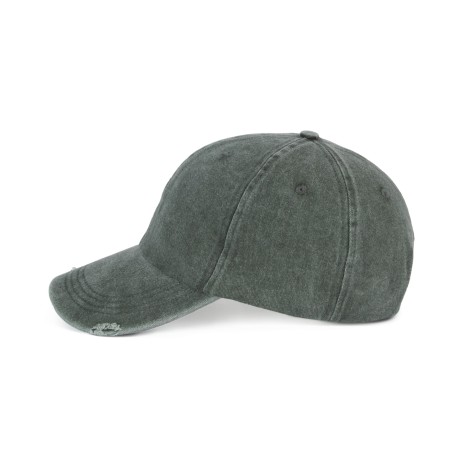 Destroyed washed cap