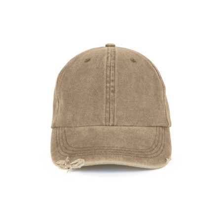 Destroyed washed cap