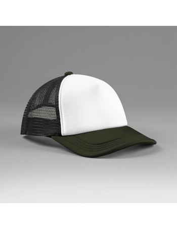 Gorra trucker de 5 paneles multicolor 2
