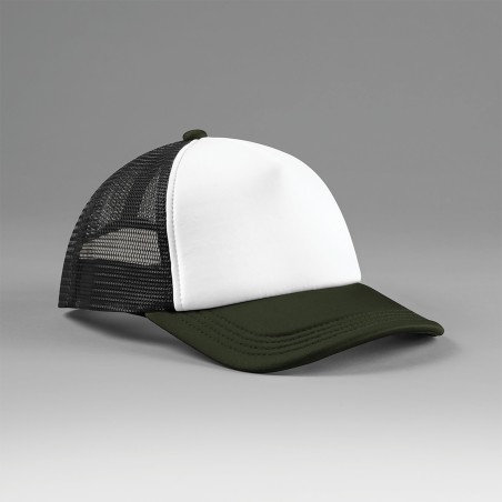 Gorra trucker de 5 paneles multicolor