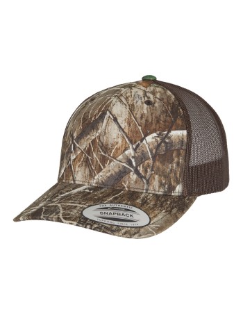 Retro tree camouflage Trucker cap
