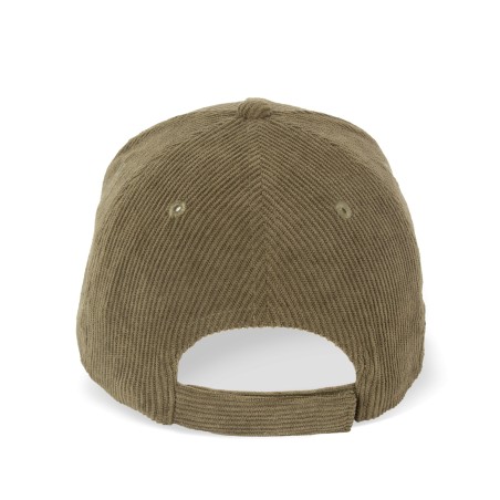Gorra de pana de 5 paneles