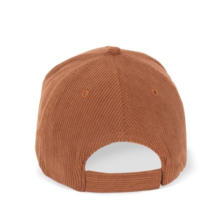 Gorra de pana de 5 paneles