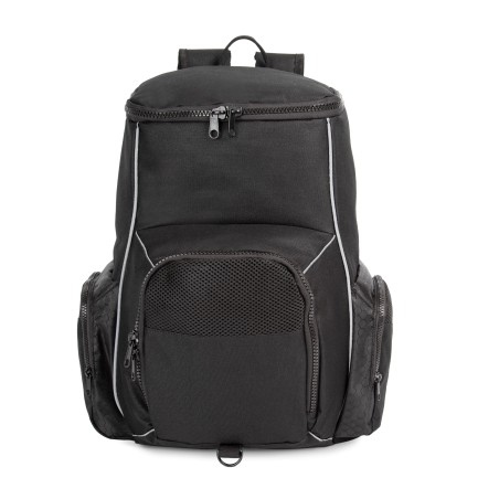 Recycled sports backpack with object holder