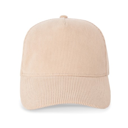 Gorra de pana de 5 paneles