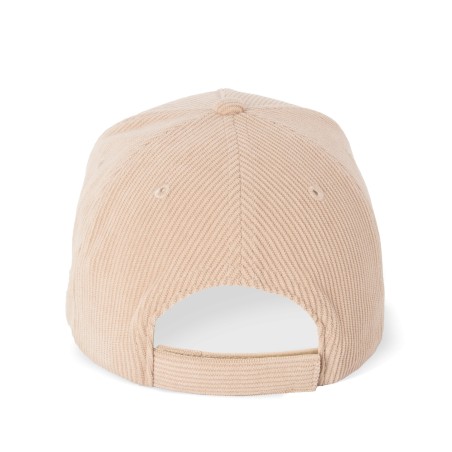 Gorra de pana de 5 paneles