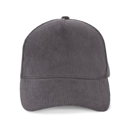Gorra de pana de 5 paneles