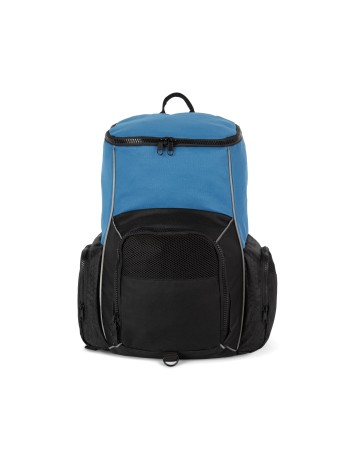 Recycled sports backpack with object holder 2