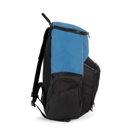 Recycled sports backpack with object holder