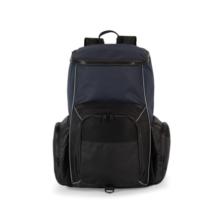 Recycled sports backpack with object holder