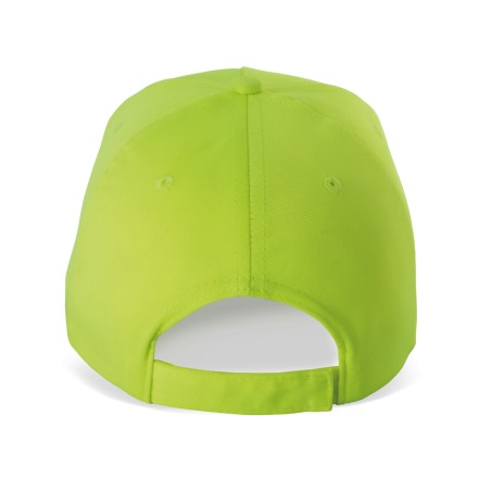 Gorra de 5 paneles de poliéster