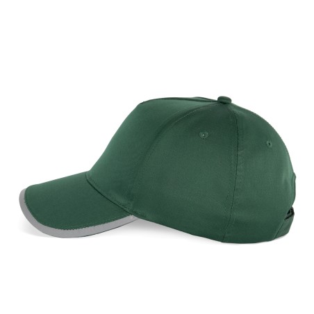 Gorra de 5 paneles de poliéster