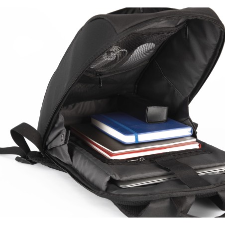 Recycled work backpack with laptop compartment