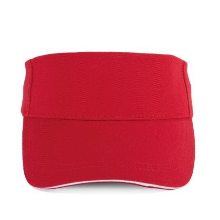 Visera deportiva de algodón