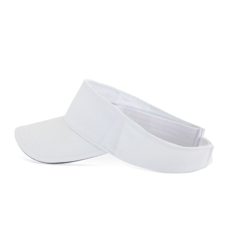 Visera deportiva de algodón